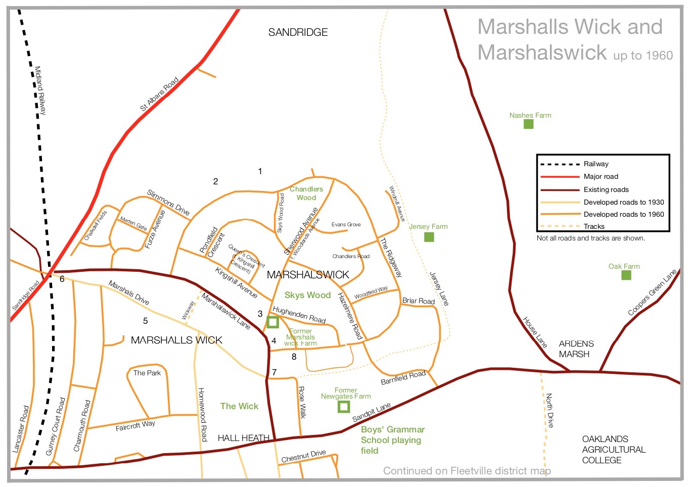 Marshalswick map