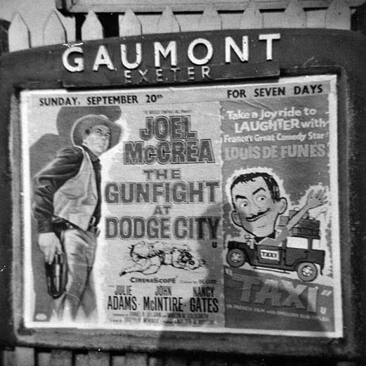 Gaumont Cinemas group advertisement panel