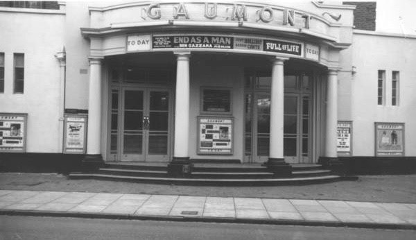 Gaumont cinema portico
