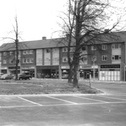 The Quadrant front car park 1960s